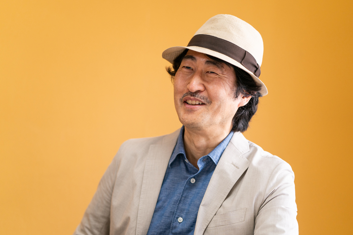 「佐藤さんにそう言ってもらえると感動です」と語る福井氏