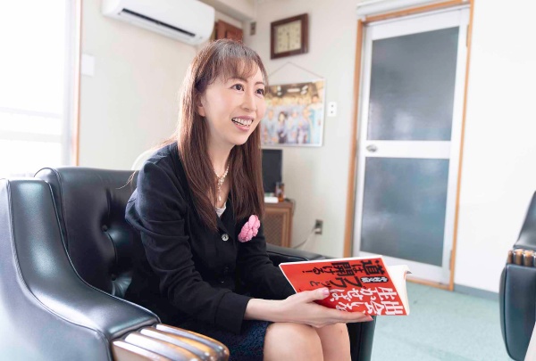「私の経営はコミュニケーションや人間関係が軸にあります。その土台をつくってくれた1冊です」