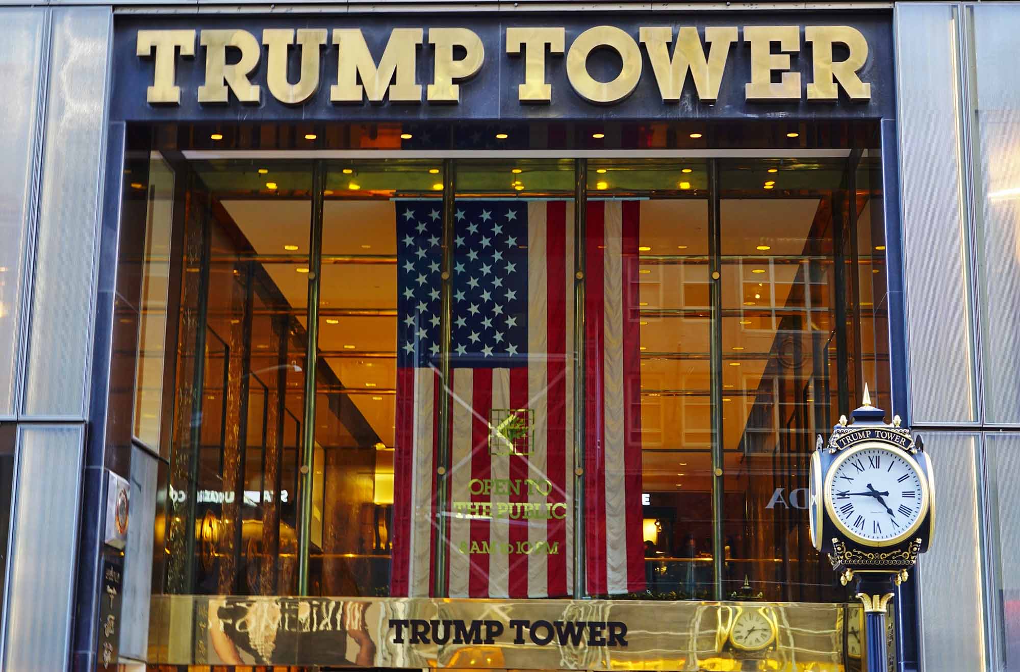 マサは五番街に建つトランプ・タワーの53階で次期大統領と面会した（写真：eqroy／stock.adobe.com）