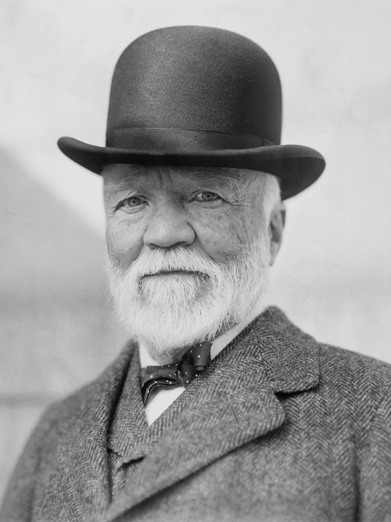 アンドリュー・カーネギー(写真/Shutterstock) アンドリュー・カーネギー(写真/Shutterstock)