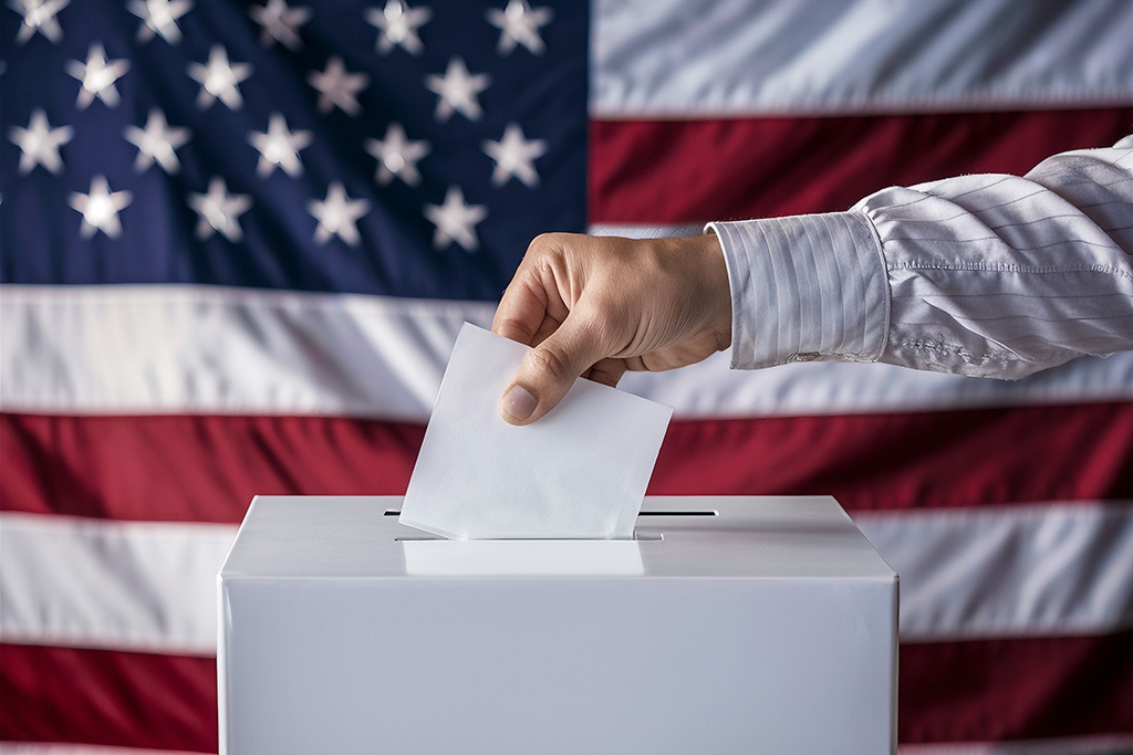今後の米大統領選の動きからは目を離せない（写真：DreamART／stock.adobe.com）
