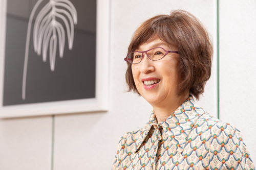 オリックスの宮内義彦さんとの思い出を語るディー・エヌ・エ―（DeNA）の南場智子会長（写真：菅野 勝男）