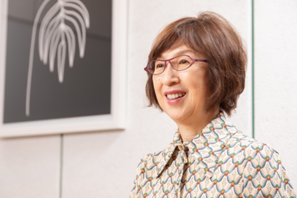オリックスの宮内義彦さんとの思い出を語るディー・エヌ・エ―(DeNA)の南場智子会長(写真:菅野 勝男)
