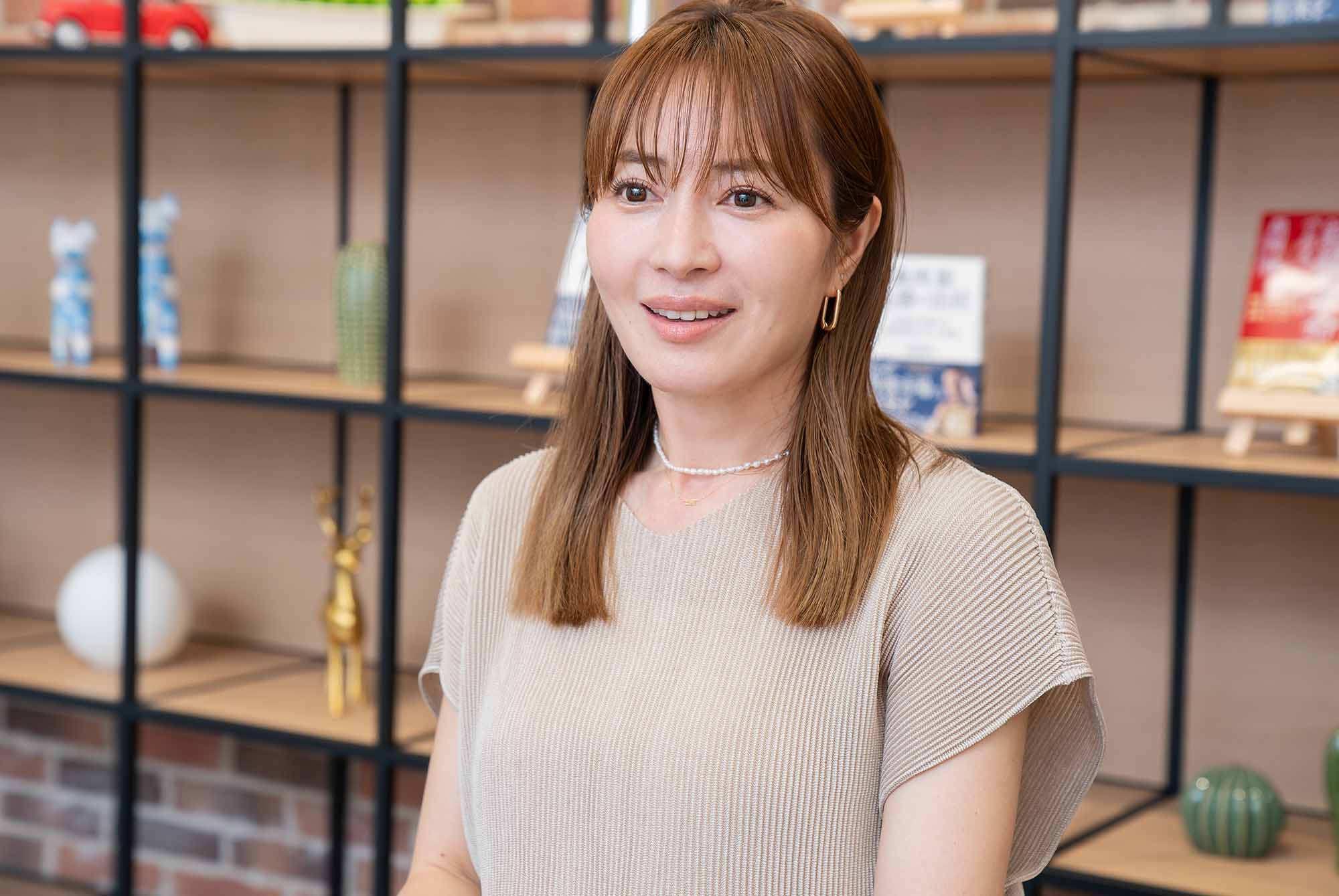 新山さんは過去の苦しかったときの話も笑顔で話してくれた