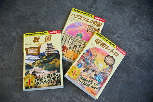 『ハプスブルク帝国』だけでなく『戦国』『昭和レトロ』など、時代を飛び越えたシリーズを展開する 『ハプスブルク帝国』だけでなく『戦国』『昭和レトロ』など、時代を飛び越えたシリーズを展開する
