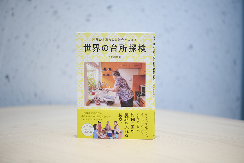 『世界の台所探検』（岡根谷実里著、青幻舎）／画像クリックでAmazonページへ