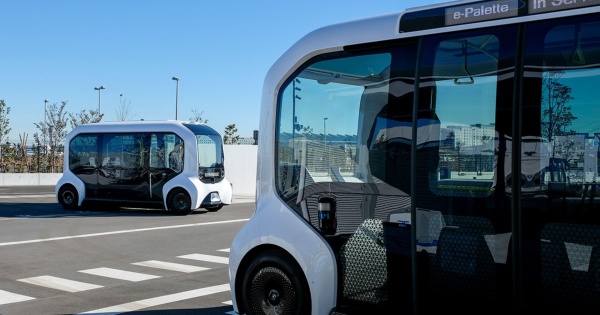 トヨタ自動車のMaaS向け次世代EV「e-Palette」。環境の変化を見通した商品開発が進む(写真提供:トヨタ自動車)