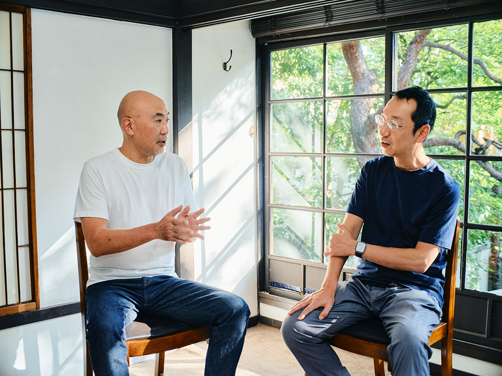 楠木建氏（左）山口周氏