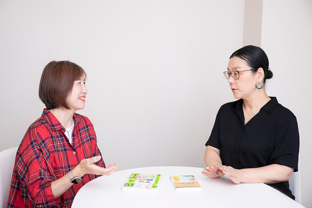 左：増田由紀さん、右：ジェーン・スーさん