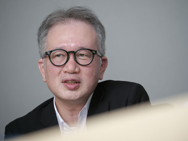 良品計画の改革を主導した前社長、堂前宣夫氏。ファーストリテイリング時代は、柳井正会長兼社長の後継候補と目されていた（写真＝加藤 康）