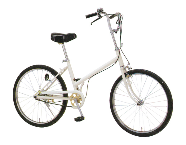 1982年発売の「自転車（22型）」。ライトやかご、荷台などのパーツは別売りにした（無印良品サイトから）