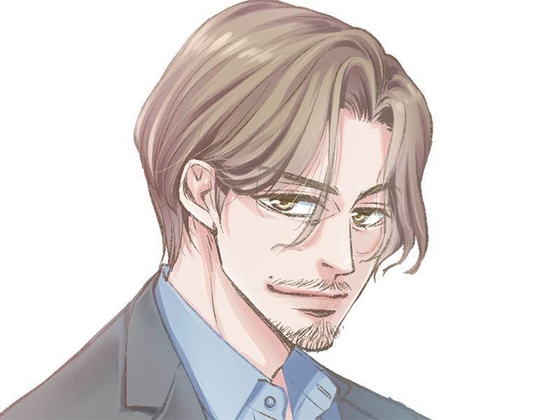 先輩SEの五十嵐優一(イラスト:冬乃郁也)