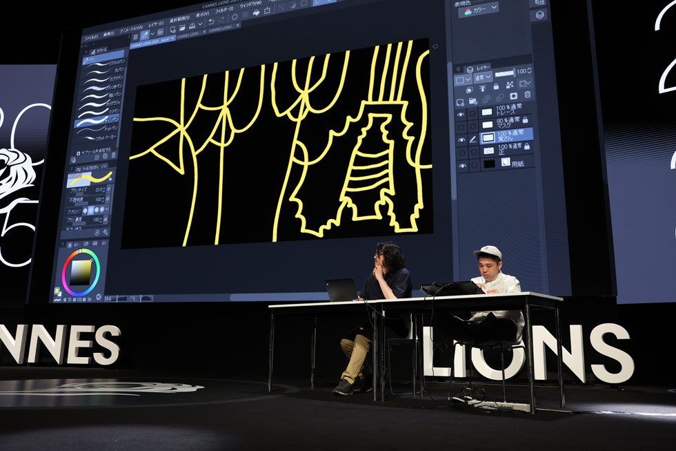 カンヌライオンズで「Glass：The Lion for Change」ゴールドを受賞した際の様子