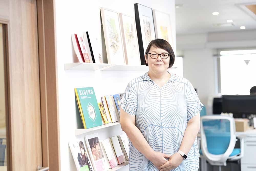 「自ら昔と今の技術を使うことで、後世に伝えていきたい」と話す津田淳子さん