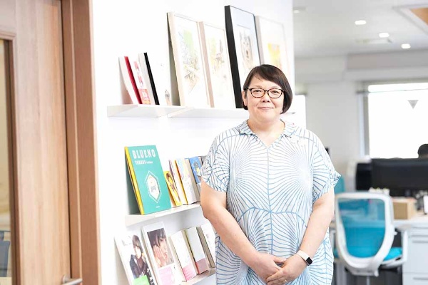 「自ら昔と今の技術を使うことで、後世に伝えていきたい」と話す津田淳子さん 「自ら昔と今の技術を使うことで、後世に伝えていきたい」と話す津田淳子さん