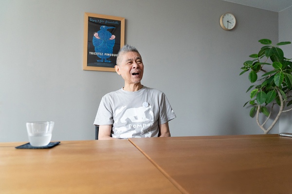 「自然を装いながら、演出している自分がいてね(笑)」 「自然を装いながら、演出している自分がいてね(笑)」