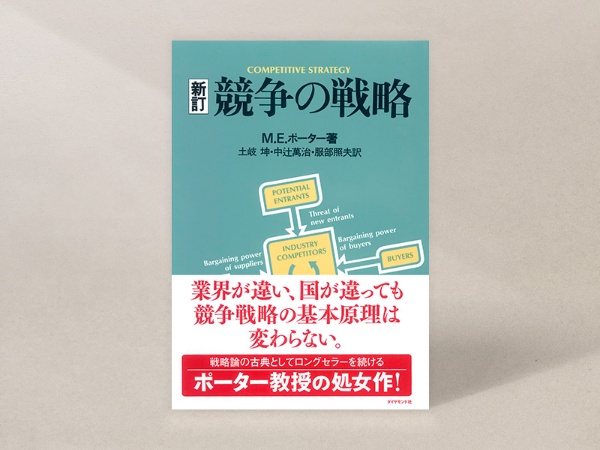『競争の戦略』(マイケル・ポーター著・土岐坤、服部照夫、中辻万治訳/ダイヤモンド社)/画像クリックでAmazonページへ 『競争の戦略』(マイケル・ポーター著・土岐坤、服部照夫、中辻万治訳/ダイヤモンド社)/画像クリックでAmazonページへ