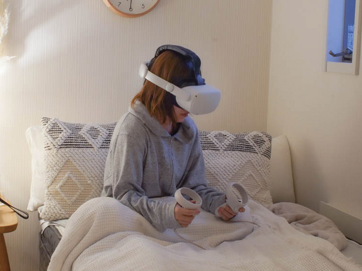 VRヘッドセットも勉強に活用！