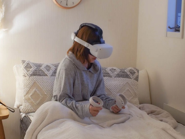 VRヘッドセットも勉強に活用! VRヘッドセットも勉強に活用!