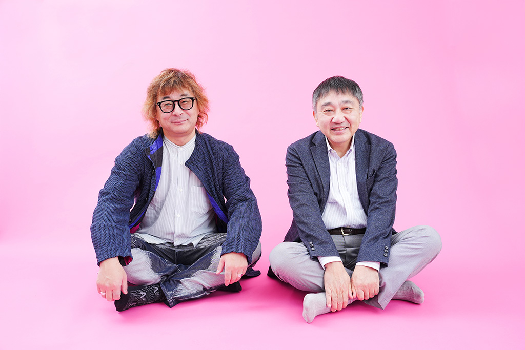 「後期昭和人間」である常見陽平氏（左）と、「前期昭和人間」の石原壮一郎氏（右）