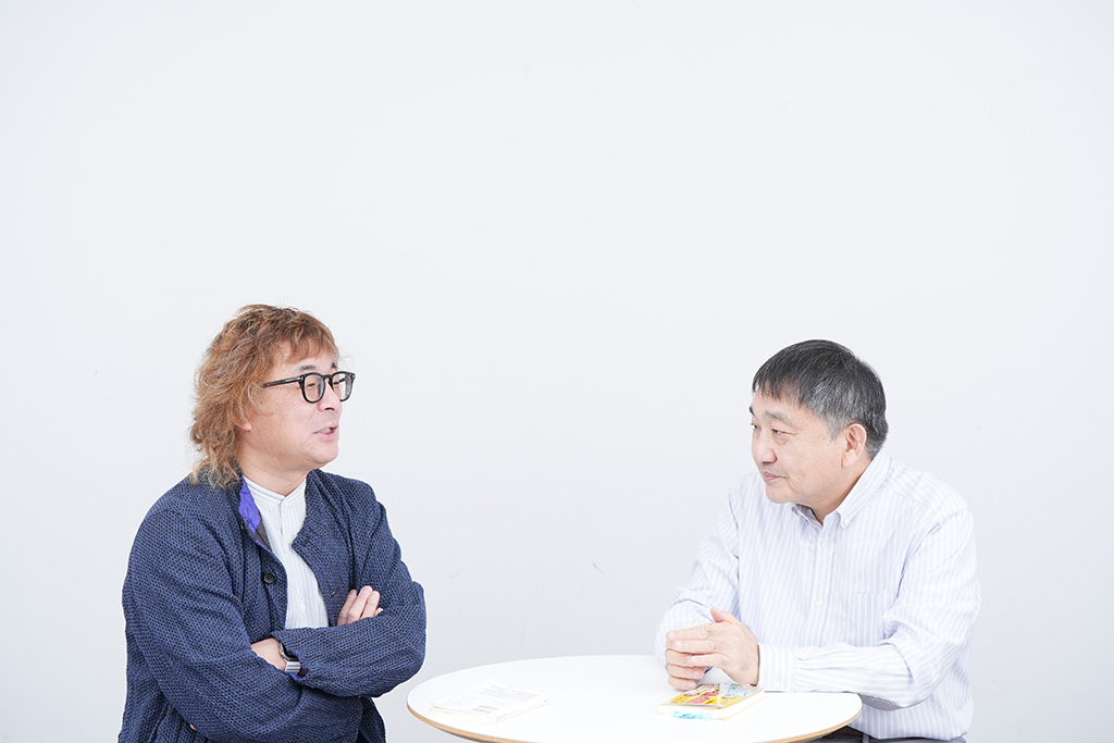 「世の中、そこまで悪くならないんじゃないかと思っています」(石原氏)、「違いはそれだ。僕は悪くなると思っちゃう」(常見氏) 「世の中、そこまで悪くならないんじゃないかと思っています」(石原氏)、「違いはそれだ。僕は悪くなると思っちゃう」(常見氏)