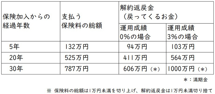●ある外資系生保の変額保険