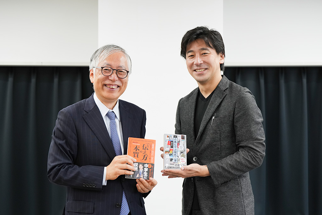 情報収集の方法は、二人とも「人に会うこと」