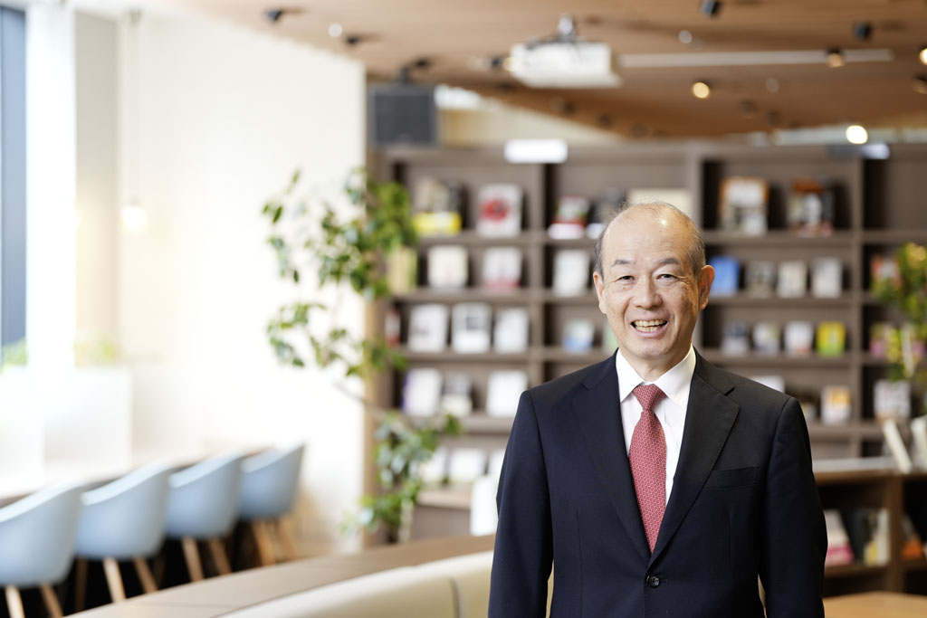 「大倉喜八郎の話題を通じて、大成建設の相川善郎社長と深く通じ合えるものがあったように思います」