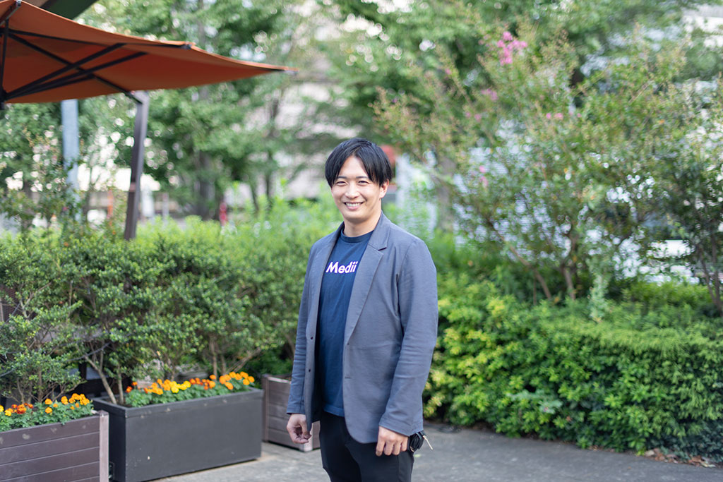 「誰も取り残さない医療をめざして専門医への相談サービス『Ｅ-コンサル』を立ち上げました」と話す山田さん