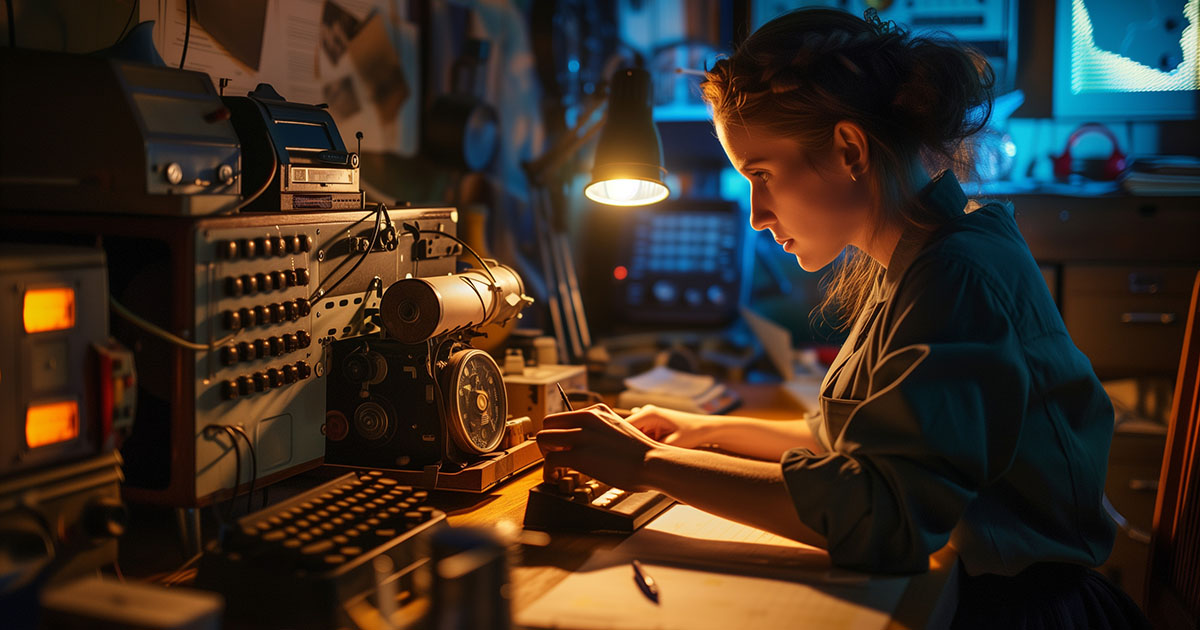 米英では暗号解読に女性が活躍したが、日本では…（写真：Pillow Productions／stock.adobe.com）