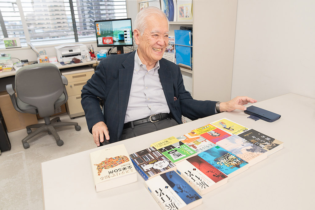 「経済こそミステリです」と語る渡辺博史さん 「経済こそミステリです」と語る渡辺博史さん