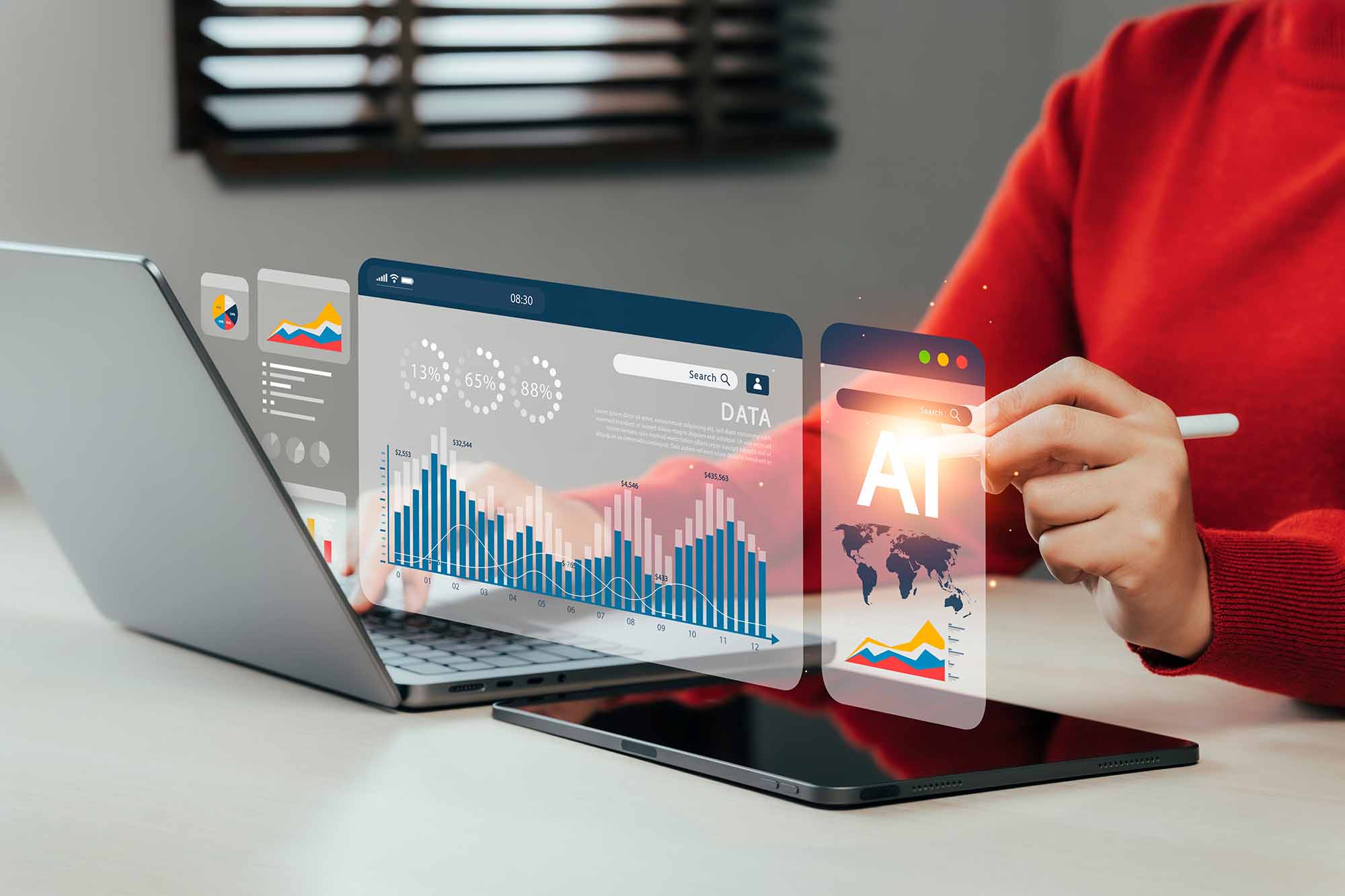 AIの使い道を考えられているかで成果が決まる（写真：Dee karen／stock.adobe.com）