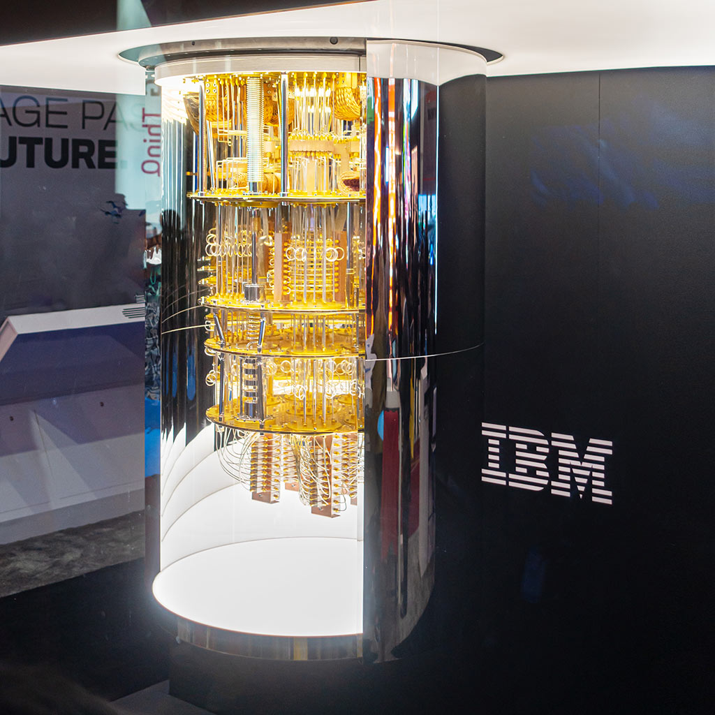 IBMの量子コンピュータ（写真：AA＋W／stock.adobe.com）