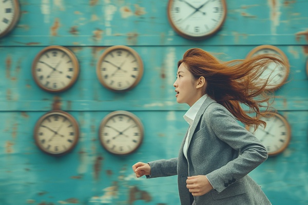 時間に追われている人はまず発想を転換しよう(写真:Hiroyuki/stock.adobe.com) 時間に追われている人はまず発想を転換しよう(写真:Hiroyuki/stock.adobe.com)