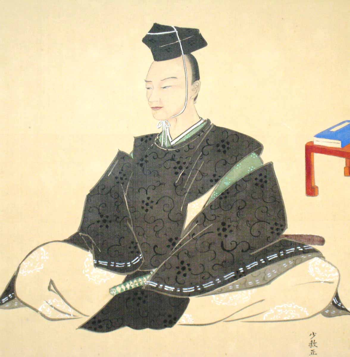 相良藩主時代の田沼意次　（提供：牧之原市史料館）