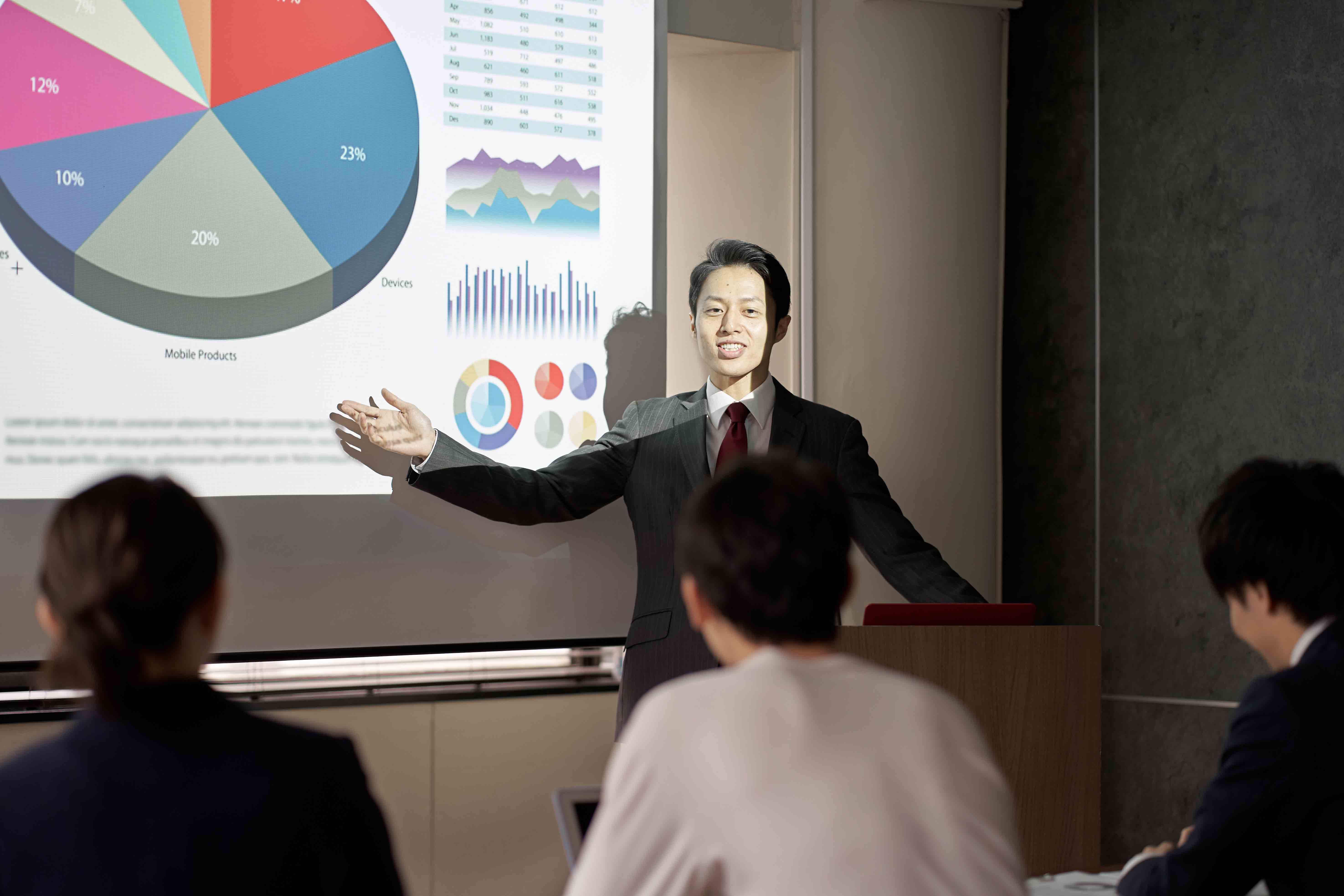 開き直ることによってプレゼンがうまくいくようになったという(写真/shutterstock)