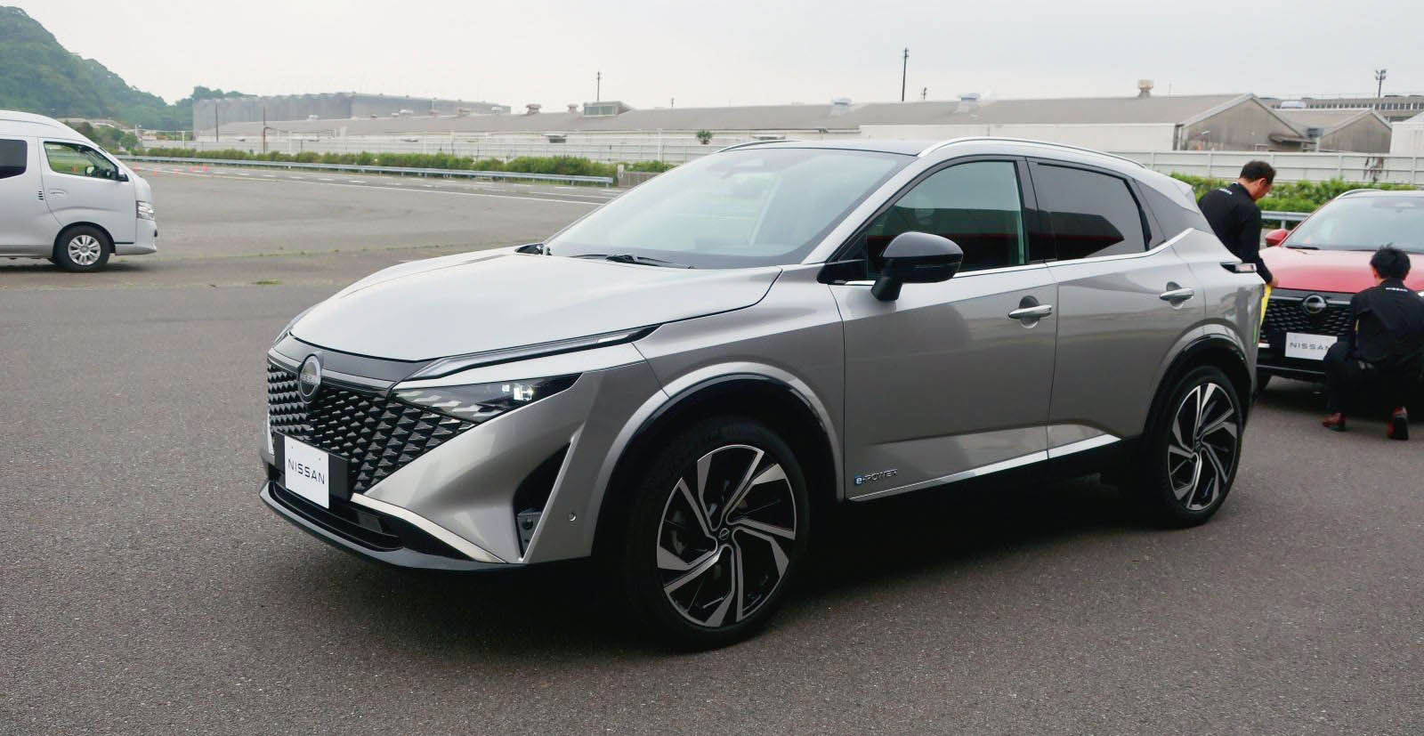 第3世代のe-POWERを搭載した「キャシュカイ」。2025年後半に欧州で発売した（写真：日経Automotive）